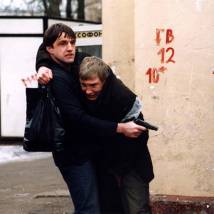 Владимир Вдовиченков и Сергей Горобченко в фильме "Бумер" (©СТВ (www.ctb.ru))