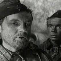 Кирилл Лавров в фильме "Живые и мертвые"