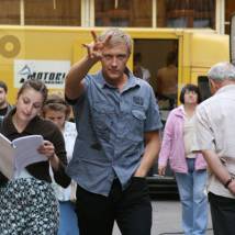Сергей Горобченко на съемках фильма "Московский жиголо" (© фото: Ольга Листопадова)