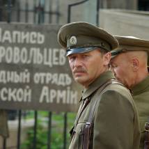 Олег Фомин на съемках фильма "Спасти императора" (© фото: Игорь Шагов)