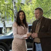 Екатерина Стриженова на съемках сериала "Повороты судьбы"
