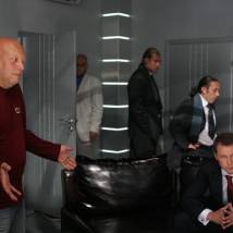 На съемках фильма "Технология"