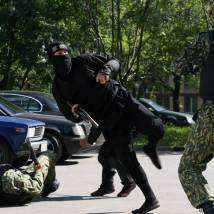 На съемках фильма "Технология"