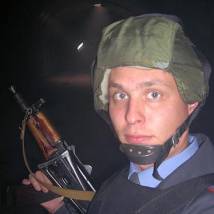 На съемках фильма "Холодное солнце"