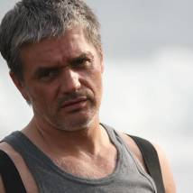 Константин Лавроненко на съемках фильма "Новая земля"