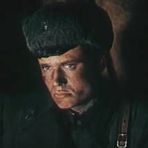 Борис Токарев в фильме "Горячий снег"