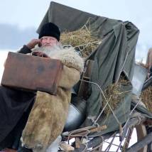 На съемках фильма "Придел ангела"