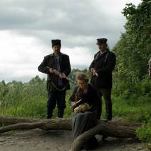 Наталья Терехова на съемках сериала "Колдовская любовь"
