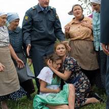 Наталья Терехова, Инна Капинос, Нина Касторф на съемках сериала "Колдовская любовь"