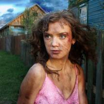 Наталья Терехова на съемках сериала "Колдовская любовь"