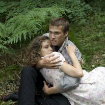 Наталья Терехова и Иван Лапин на съемках сериала "Колдовская любовь"