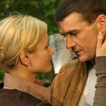 Мария Федосова и Михаил Солодко на съемках сериала "УГРО. Простые парни 2"