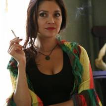 Ирина Лосева на съемках сериала "Ермоловы"