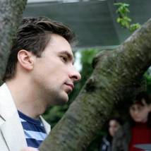 Григорий Антипенко на съемках фильма "Луна-Одесса"