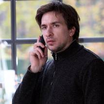 Григорий Антипенко на съемках сериала "Возмездие"