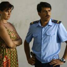 Микаэл Джанибекян на съемках сериала "Морской патруль"