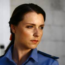 Светлана Антонова на съемках сериала "Морской патруль"