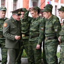 На съемках фильма "Волшебник"