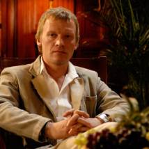 Алексей Серебряков на съемках фильма "Золотое сечение"