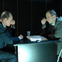 Александр Рапопорт и Андрей Межулис на съемках сериала "Украсть у..."