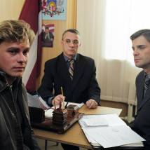 Сергей Ларин, Сергей Астахов и Кирилл Парфенов в фильме "Репортеры"