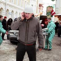 Сергей Ларин в фильме "Репортеры"