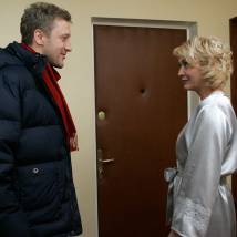 Сергей Горобченко на съемках сериала "Сыщики районного масштаба 2"