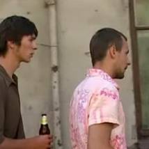 Павел Баршак и Евгений Цыганов в фильме "Прогулка"
