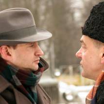 Константин Хабенский и Сергей Маковецкий на съемках фильма "Чудо"
