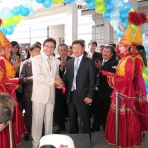 На съемках фильма "Рэкетир"