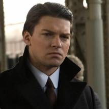 Даниил Страхов на съемках фильма "Исаев"