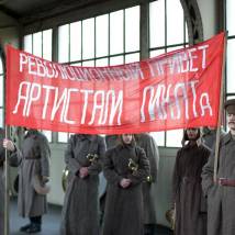 На съемках фильма "Исаев"