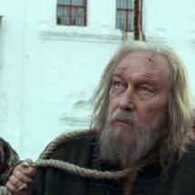 Олег Янковский, Александр Домогаров и Иван Охлобыстин в фильме "Царь"