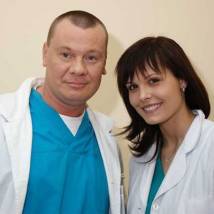Владислав Галкин и Мария Горбань на съемках сериала "Я лечу"