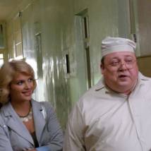 Александр Семчев и Мария Порошина на съемках фильма "Главное - успеть"