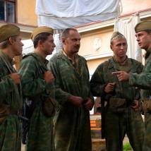 На съемках фильма "Разведчики. Последний бой"