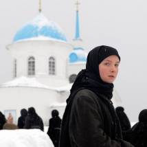 На съемках фильма "Бой местного значения"