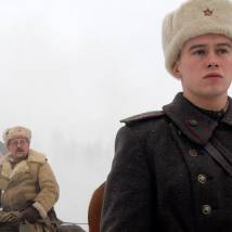 На съемках фильма "Бой местного значения"