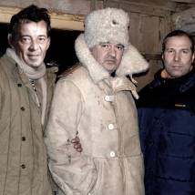 На съемках фильма "Бой местного значения"