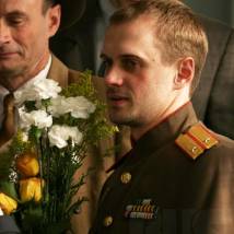 Алексей Комашко на съемках фильма "Цыганки"