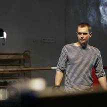Алексей Комашко на съемках фильма "Цыганки"