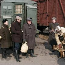 На съемках фильма "Цыганки"