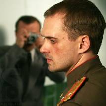 Алексей Комашко на съемках фильма "Цыганки"