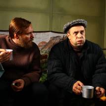 Андрей Егоров и Александр Феклистов на съемках сериала "Большая нефть"