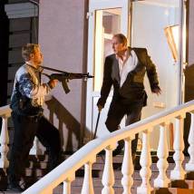 На съемках фильма "Цепь"