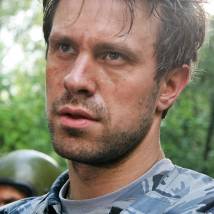 Сергей Перегудов на съемках фильма "Цепь"