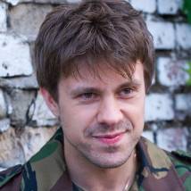 Сергей Перегудов на съемках фильма "Цепь"