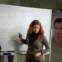 Екатерина Копанова на съемках сериала "Крем"