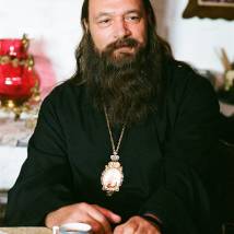Юрий Цурило на съемках фильма "Поп"