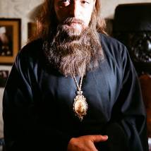 Юрий Цурило на съемках фильма "Поп"